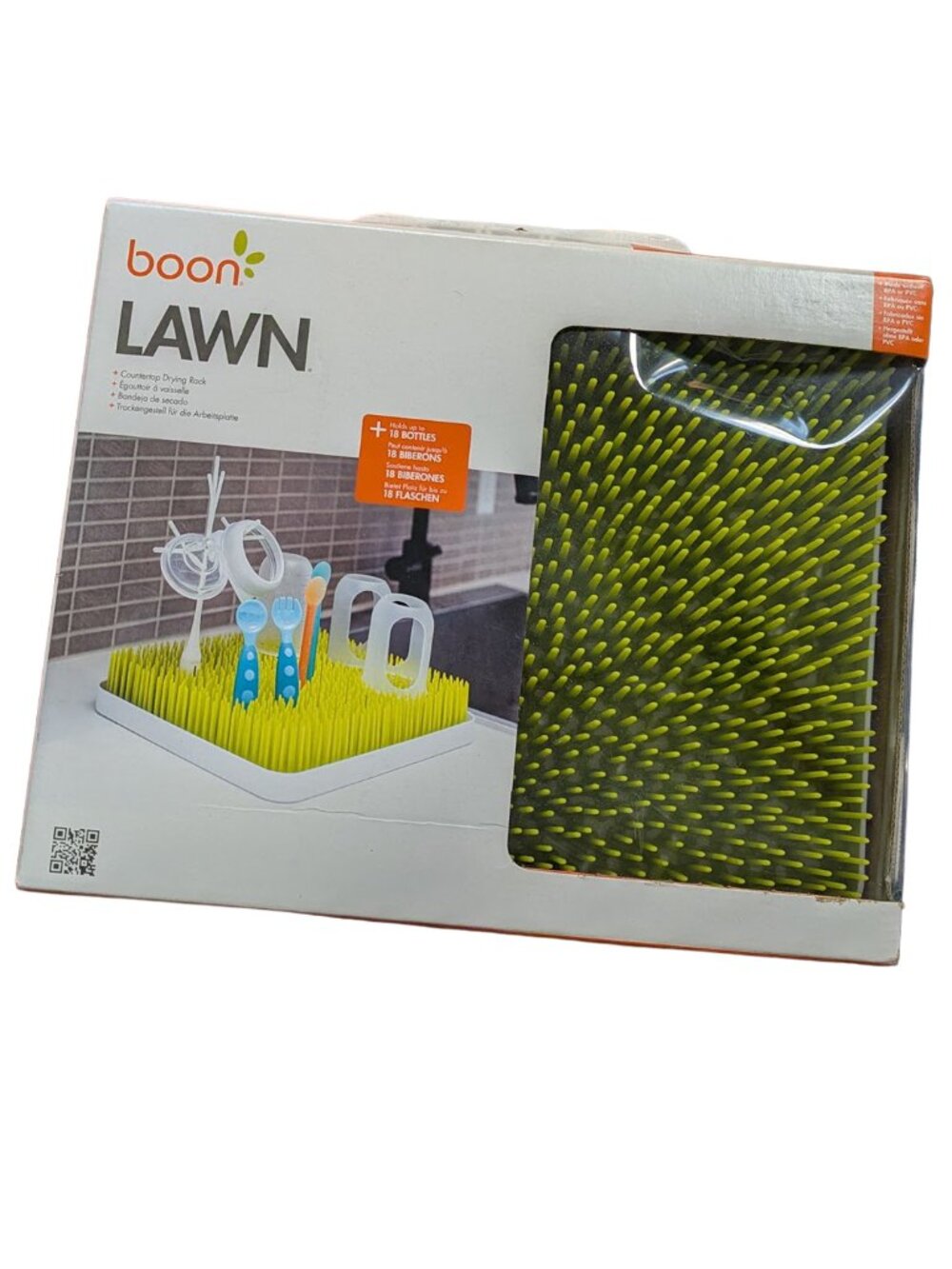 NWT Boon LAWN® Countertop Drying Rack in Green